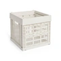 HAY - Colour Crate mand Cube, 29,5 x 29,5 cm, gebroken wit, gerecycled