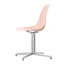 Vitra - Eames Plastic Side Chair DSL RE, gepolijst / lichtroze (basisglijders van donker vilt)