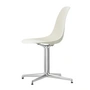 Vitra - Eames Plastic Side Chair DSL RE, gepolijst / kiezel (viltglijders basic dark)