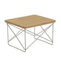 Vitra - Eames Occasional Table LTR , kastanje / roestvrij staal