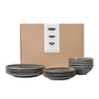 Broste Copenhagen - Nordic Rain Servies dinerset, (12 stuks)