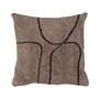 Mette Ditmer - Shadow Kussenhoes, getuft, 50 x 50 cm, bruin