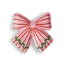 & klevering - Ribbon Sierschaal, 22 x 22 cm, roze/rood