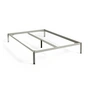 HAY - Connect Bed 140 x 200 cm voor boxspringmatras, warm grey