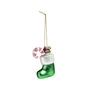 & klevering - Kerstkous ornament, groen