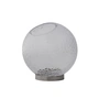 AYTM - Globe Bubbles vaas Ø 17 cm, helder / zilver