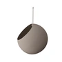 AYTM - Globe Hangende bloempot Ø 17 cm, taupe / taupe