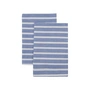 Nicolas Vahé - Chef Theedoeken, 70 x 50 cm, blauw/wit (set van 2)