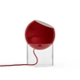 & Tradition - Topan VP13 tafellamp, H 31,5 cm, helder / vermiljoen rood