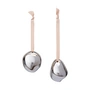 Ferm Living - Bellure kerstbal, zilver (set van 2)