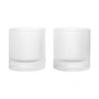 Ferm Living - Ripple drinkglas, helder (set van 2)