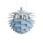Louis Poulsen - PH Artichoke Ø 60 cm, stofblauw / verchroomd