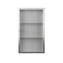 Ferm Living - Haze Wandkast, 35 x 60 cm, glas / roestvrij staal