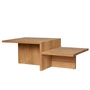 Ferm Living - Distinct Salontafel, geolied eiken