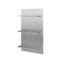 Ferm Living - Lager Drievoudig wandrek, Klein, aluminium steigerhout