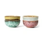 HKliving - 70's Schaal, XS Kommen, Ø 8,3 cm, modernist (set van 4)