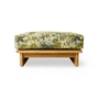 HKliving - Outdoor kruk, teak / botanical