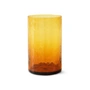 HKliving - Tube Drinkglas, H 12 cm / 400 ml, amber