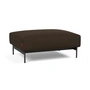 Innovation Living - Malloy Ottoman, bruin / zwart (358 Taura Chocco )