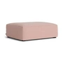 HAY - Mags Soft Ottoman S02 (S), rood-wit (Tartaglia 861) / naden: beige (viltglijders)