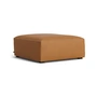 HAY - Mags Soft Ottoman S01 (XS), cognac (Sense) / naden: beige (viltglijders)