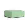 HAY - Mags Soft Ottoman S01 (XS), groen-wit (Tartaglia 989) / naden: beige (viltglijders)