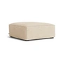 HAY - Mags Soft Ottoman S01 (XS), beige ( Bolgheri LGG60) / naden: beige (viltglijders)
