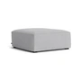 HAY - Mags Soft Ottoman S01 (XS), lichtgrijs ( Linara 443) / naden: beige (viltglijders)