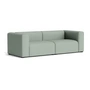 HAY - Mags Sofa 2,5-zits, combinatie 1, lichtgroen ( Metaphor 023) (viltglijders)