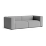 HAY - Mags Sofa 2,5-zits, combinatie 1, grijs ( Steelcut Trio 133) (viltglijders)