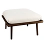 Umage - Lounge Around Shuffle Poef, donker eiken / wit zand