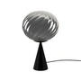 Tom Dixon - Whirl Cone Fat LED tafellamp, zilver / zwart