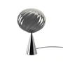Tom Dixon - Whirl Cone Fat LED tafellamp, zilver / zilver