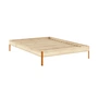 Karup Design - Core Bed 140 x 200 cm, grenen / zonne-oranje