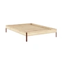 Karup Design - Core Bed 140 x 200 cm, grenen / terra rood