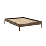 Karup Design - Core Bed 140 x 200 cm, grenen johannesbroodbruin / terra rood