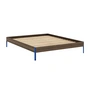 Karup Design - Core Bed 160 x 200 cm, dennen johannesbroodbruin / levendig blauw