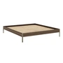 Karup Design - Core Bed 180 x 200 cm, dennen johannesbroodbruin / saliegroen