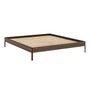 Karup Design - Core Bed 180 x 200 cm, dennen johannesbroodbruin / terra rood