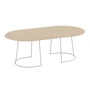 Muuto - Airy Koffietafel, groot, gelakt eiken / gebroken wit