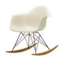 Vitra - Eames Plastic Fauteuil RAR RE, esdoorn geelachtig / basic donker / kiezel