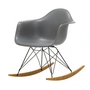 Vitra - Eames Plastic Fauteuil RAR RE, geelachtig esdoorn / basic dark / granietgrijs
