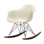 Vitra - Eames Plastic Fauteuil RAR RE, donker esdoorn / basic dark / kiezel
