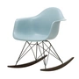 Vitra - Eames Plastic Fauteuil RAR RE, donker esdoorn / basic dark / ijsgrijs