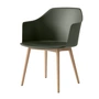 & Tradition - Rely Fauteuil HW76, eiken blank gelakt / bronsgroen
