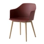 & Tradition - Rely Fauteuil HW76, eiken blank gelakt / roodbruin