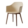 & Tradition - Rely Fauteuil HW76, walnoot gelakt / zand