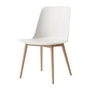 Tradition - Rely Side Chair HW71, eiken blank gelakt / vermiljoen rood