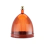 Kartell - La Coupole Dienblad met bel, amber / baksteenrood