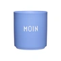 Design Letters - AJ Favourite Porseleinen mok, Moin / sky blue